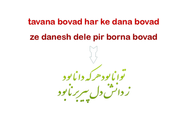 فینگلیش به فارسی