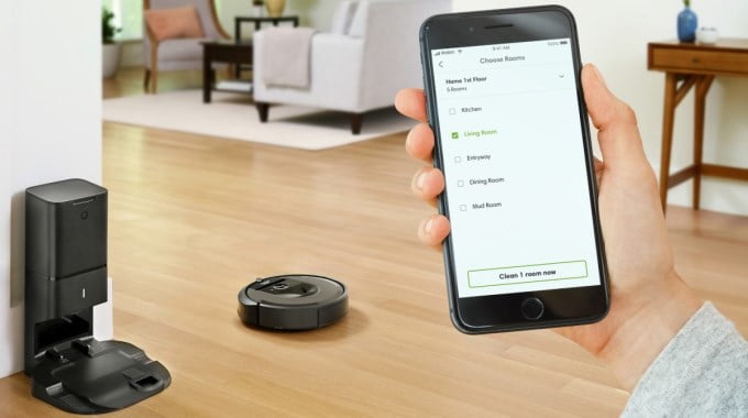 جاروبرقی هوشمند در خانه هوشمند