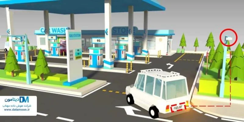 دوربین های نظارتی در جایگاه سوخت