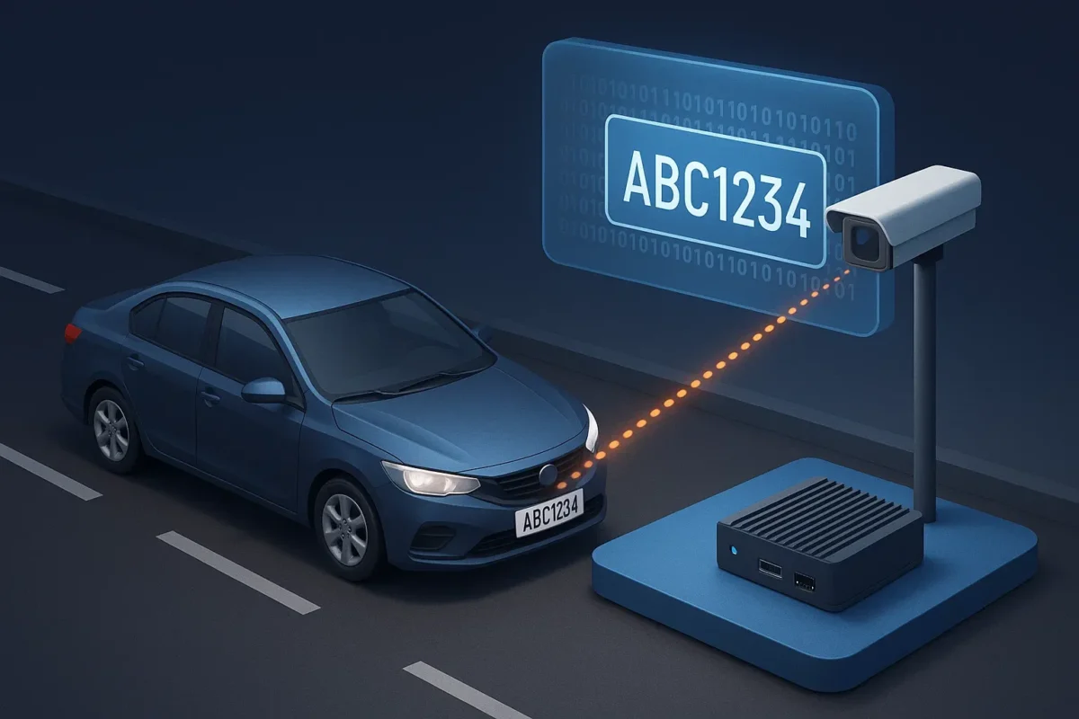 محاسبات در محل و سخت‌افزار پلاک خوان