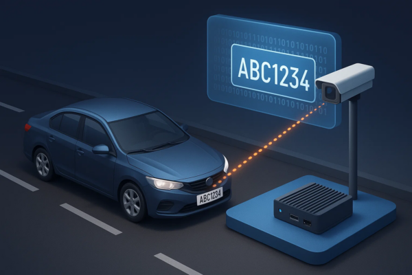 محاسبات در محل و سخت‌افزار پلاک خوان