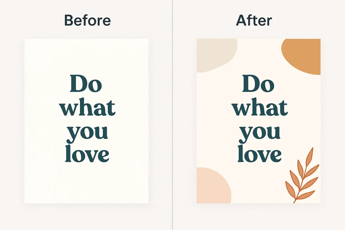 عکس از برنامه طراحی Canva