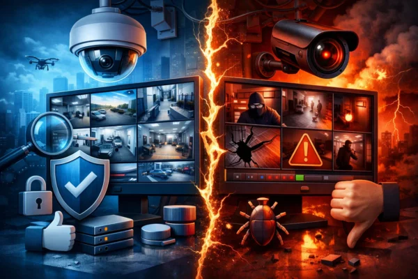 مزایا و معایب نرم افزار نظارت تصویری